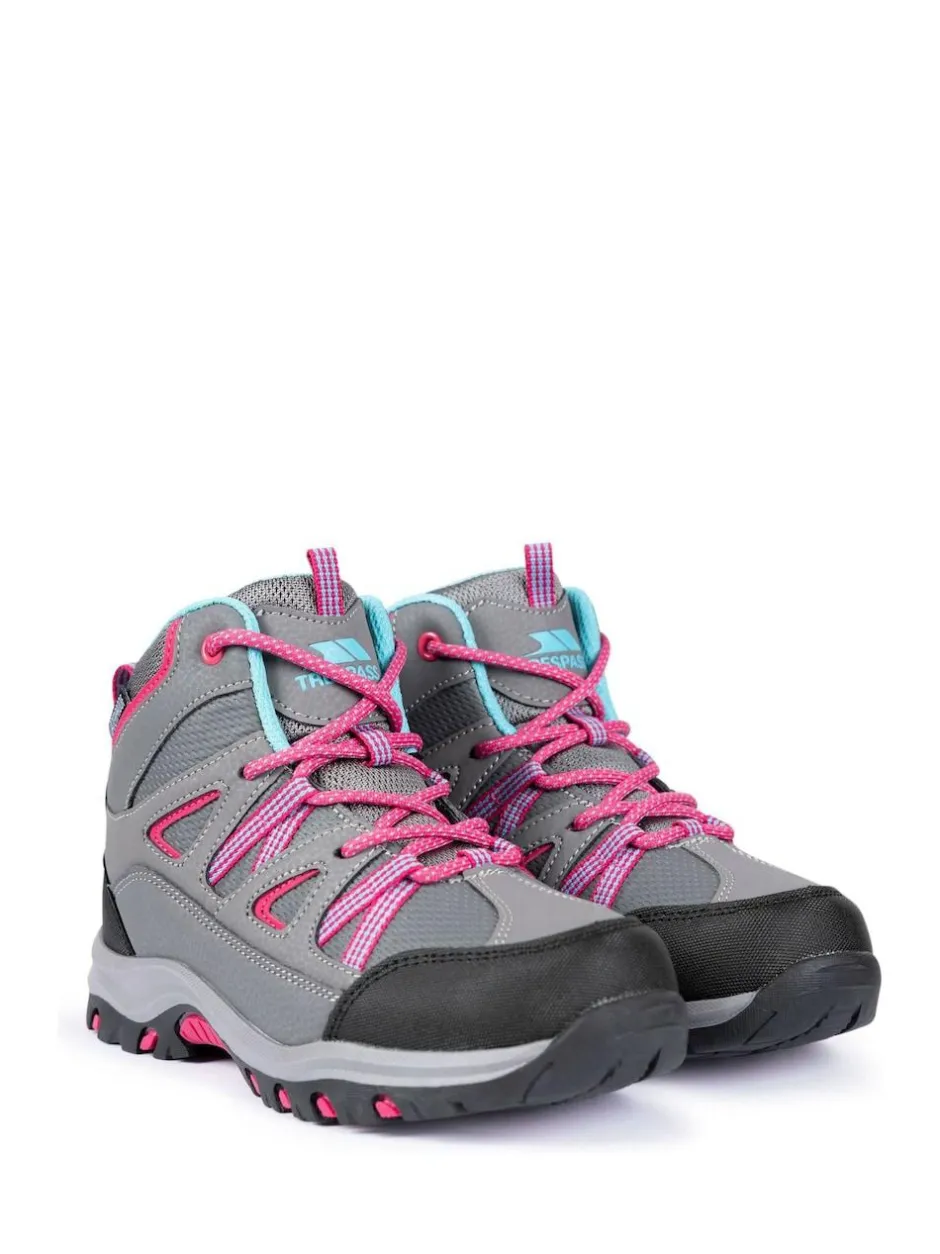 Trespass Unisex Grey Gillon II Mid Cut Boots Outlet