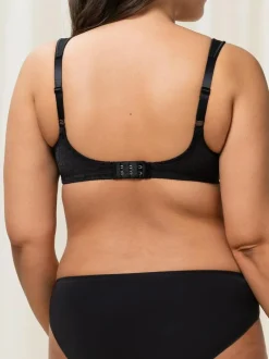 Triumph Comfort Minimiser Bra Black New
