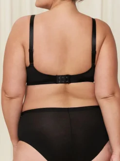 Triumph ® Contouring Sensation Minimiser Bra Black New
