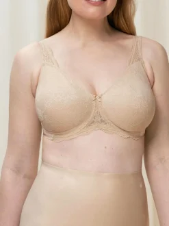 Triumph ® Contouring Sensation Minimiser Bra Nude New