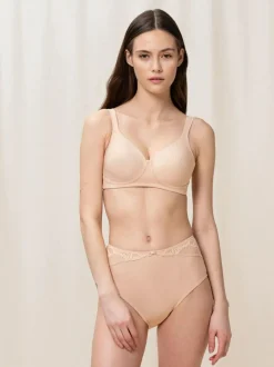 Triumph Modern Soft Cotton Non Wired Bra Nude Discount