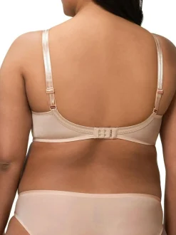 Triumph Nude Urban Microfibre Minimizer Bra Clearance