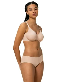 Triumph Nude Urban Microfibre Minimizer Bra Clearance