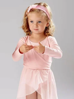 Trotters London Pink Ballet Cardigan Best