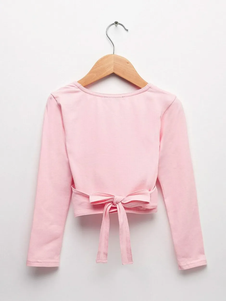 Trotters London Pink Ballet Cardigan Best