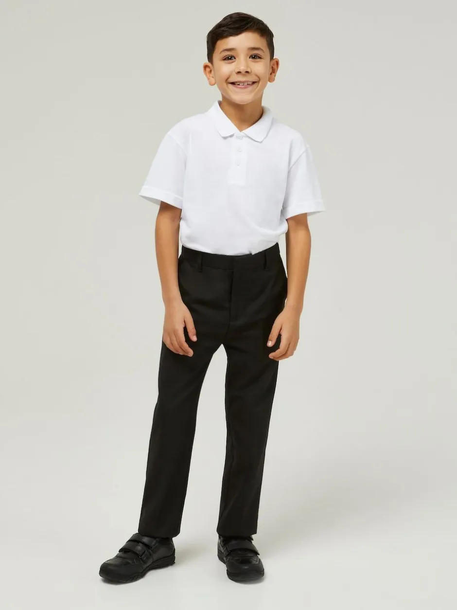 Trutex Junior Boys Regular Fit Charcoal School Trousers Clearance