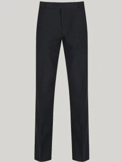 Trutex Senior Boys Slim Leg Charcoal School Trousers New