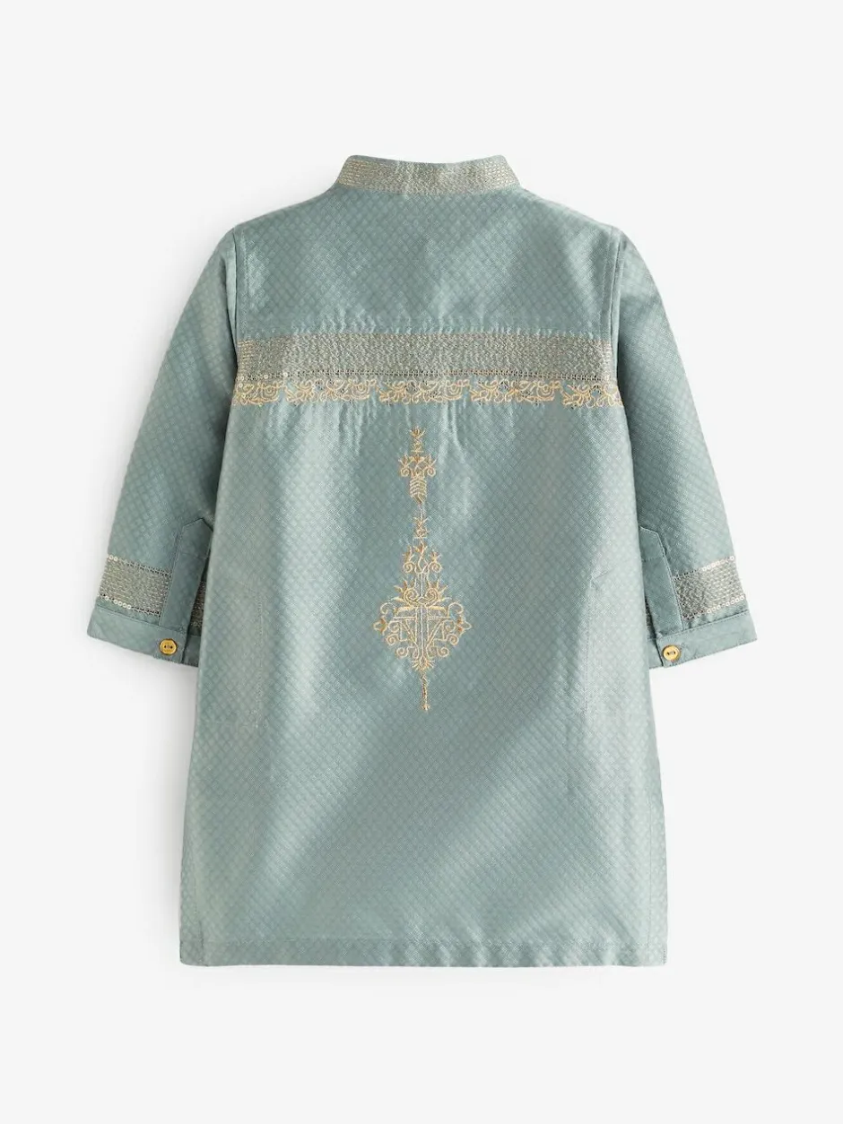 Next Turqouise Blue Eid Kurta (3mths-16yrs) Clearance