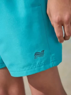 Next Turquoise Blue Swim Shorts (1.5-16yrs) Sale