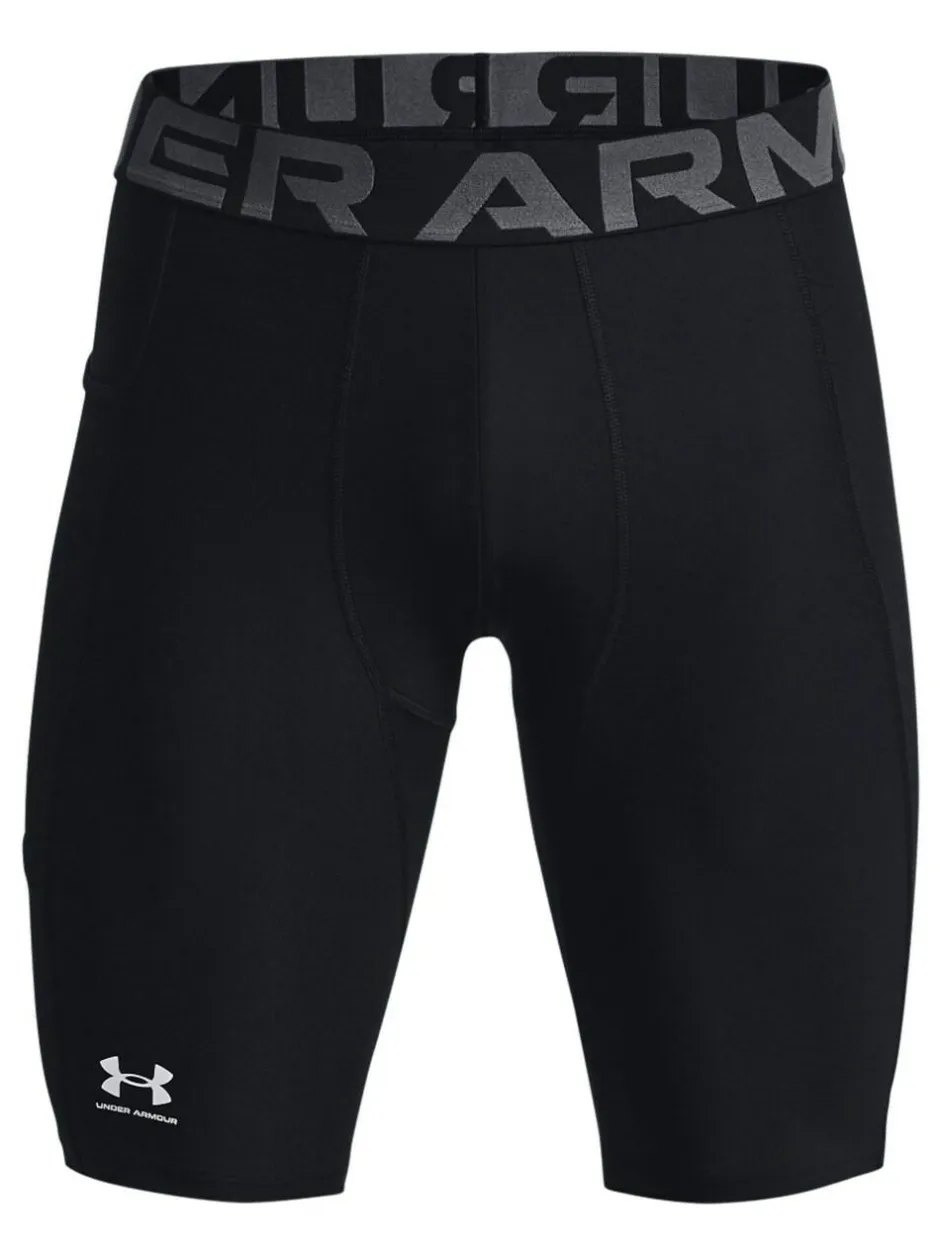 Under Armour Heat Gear Long Shorts Black Sale