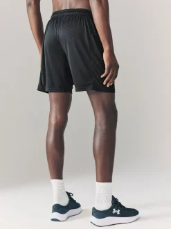Under Armour Challenger Knit Shorts Black/White Clearance
