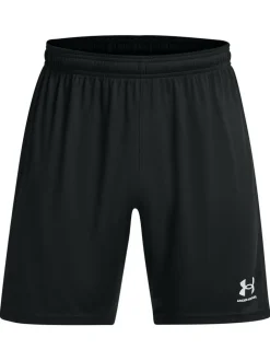 Under Armour Challenger Knit Shorts Black/White Clearance
