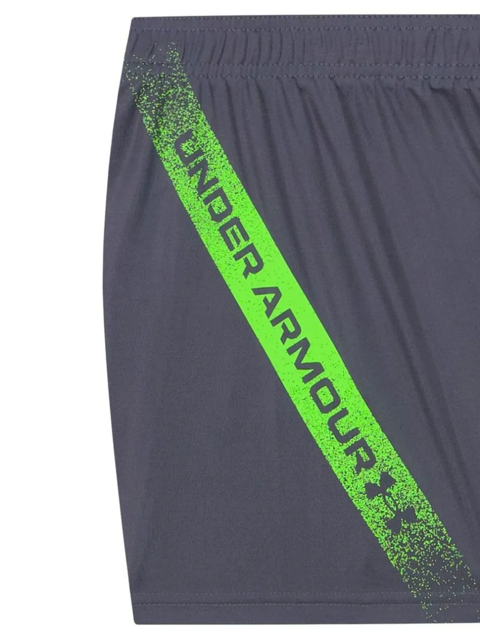 Under Armour Tech Fade T-Shirt and Shorts Set Green New