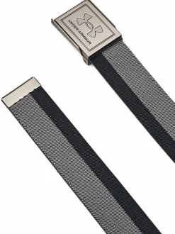 Under Armour Stretch Webb Belt Grey/Black Outlet