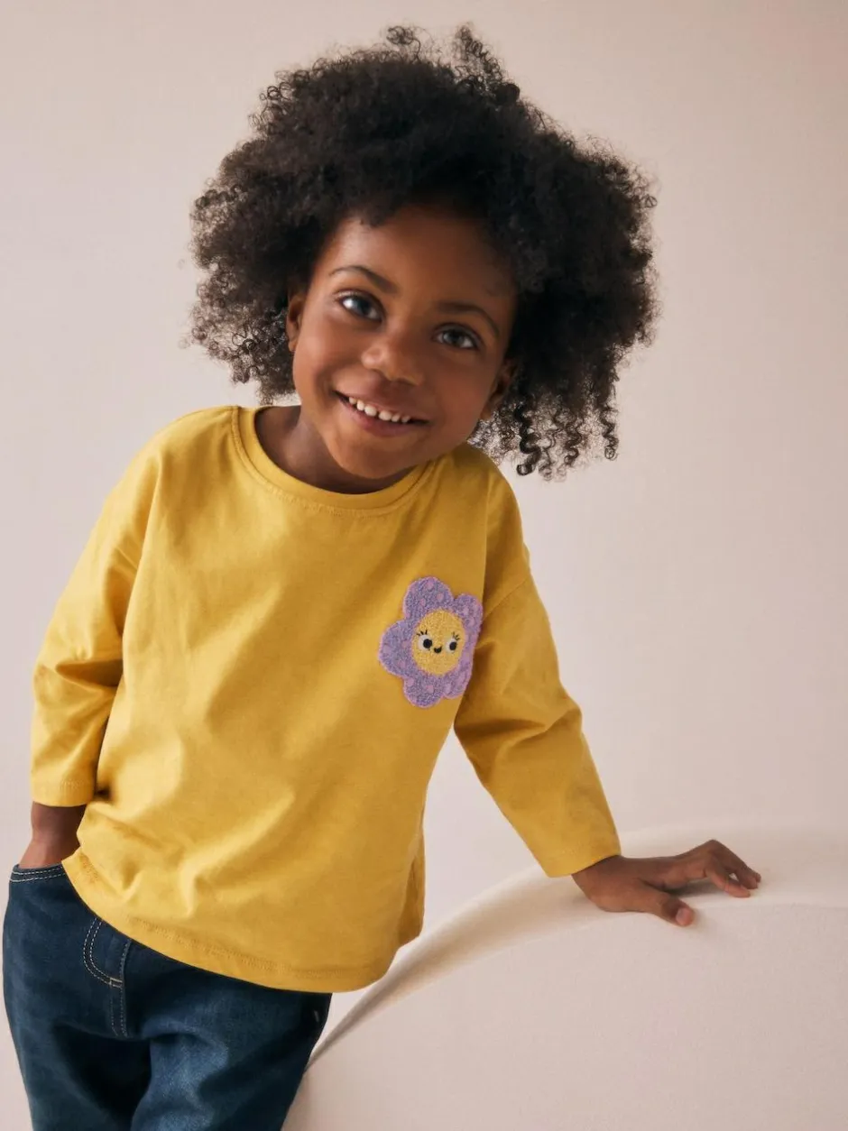 Next Character Long Sleeve Tops 3 Pack (3mths-7yrs) Unicorn Hot