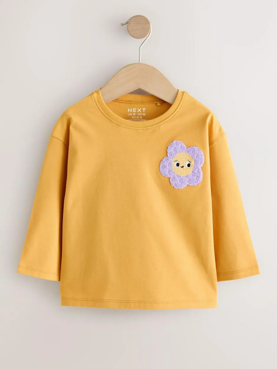 Next Character Long Sleeve Tops 3 Pack (3mths-7yrs) Unicorn Hot