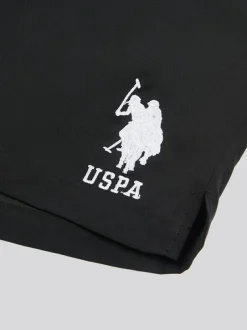 U.S. Polo Assn . Mens Player 3 Swim Shorts Black Sale