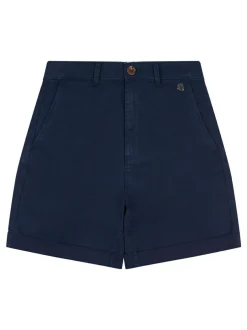 U.S. Polo Assn . Blue Classic Womens Chino Shorts Hot
