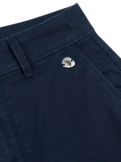 U.S. Polo Assn . Blue Classic Womens Chino Shorts Hot