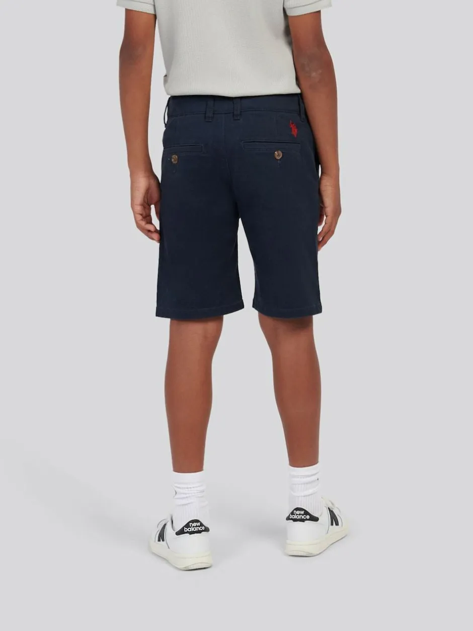 U.S. Polo Assn Blue Classic Chino Shorts Best