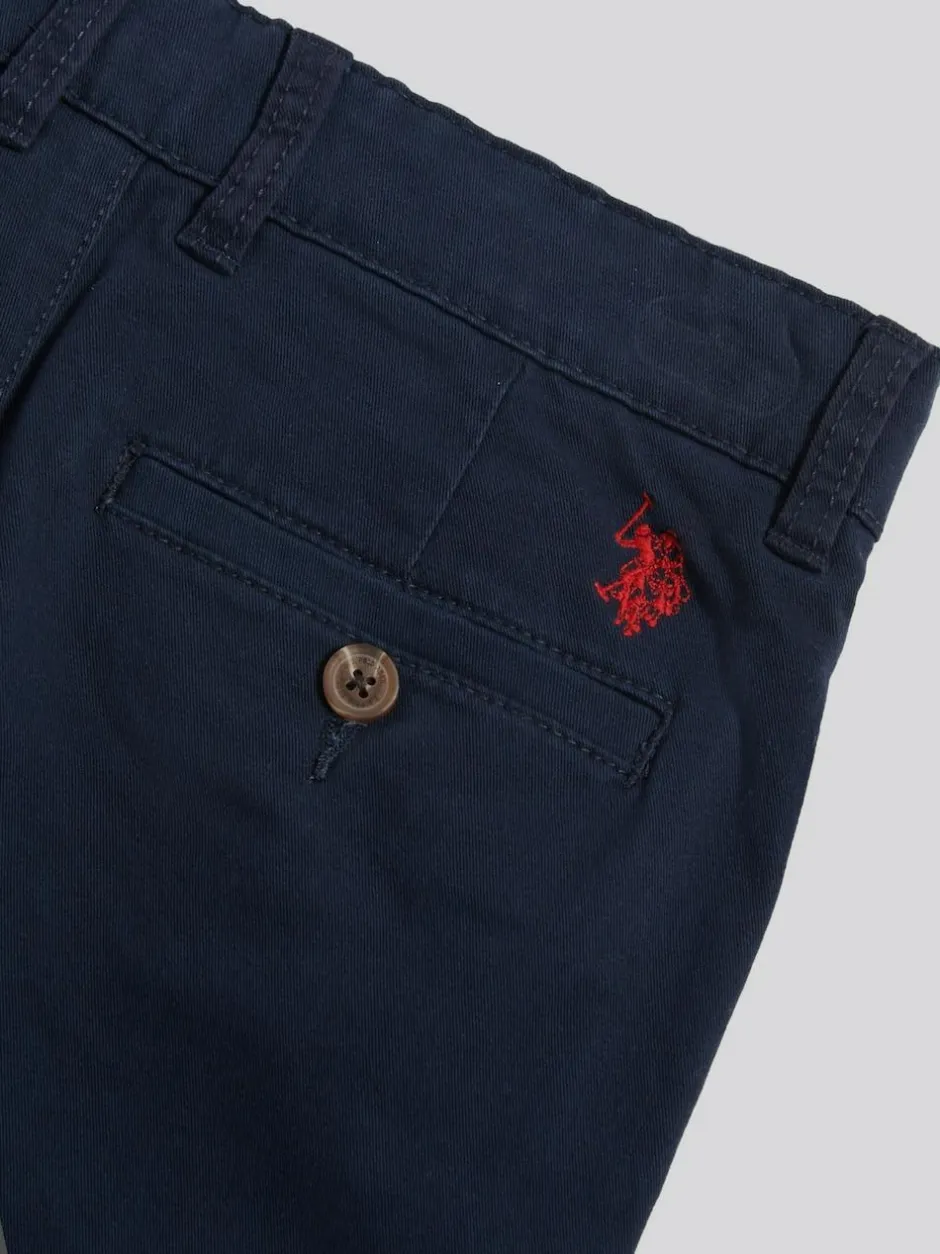 U.S. Polo Assn Blue Classic Chino Shorts Best