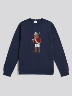 U.S. Polo Assn . Blue Mens Chuck Crew Sweatshirt Sale