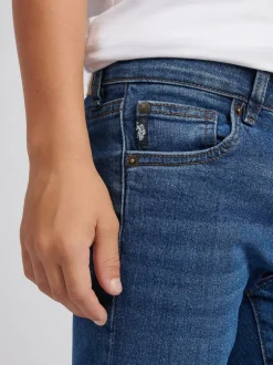 U.S. Polo Assn . Classic Fit Jeans Dark Blue