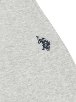 U.S. Polo Assn . Mens Classic Fit Double Horsemen Joggers Grey New