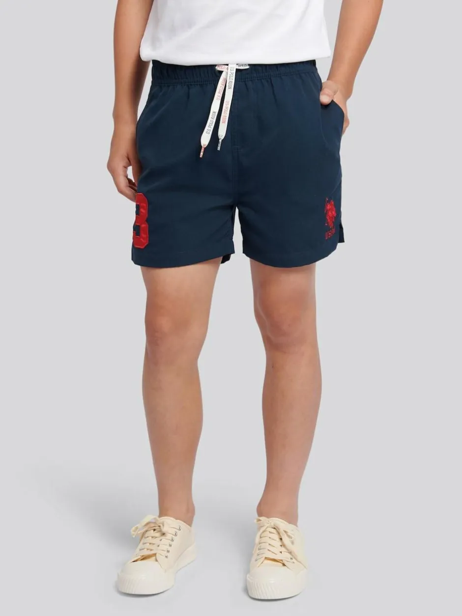 U.S. Polo Assn . Player 3 Swim Shorts Light Blue Best