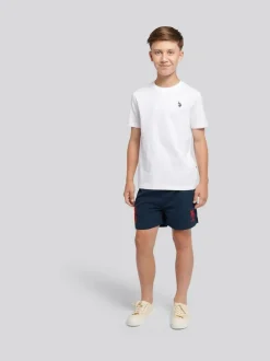 U.S. Polo Assn . Player 3 Swim Shorts Light Blue Best