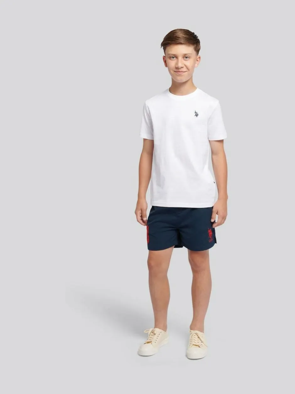 U.S. Polo Assn . Player 3 Swim Shorts Light Blue Best