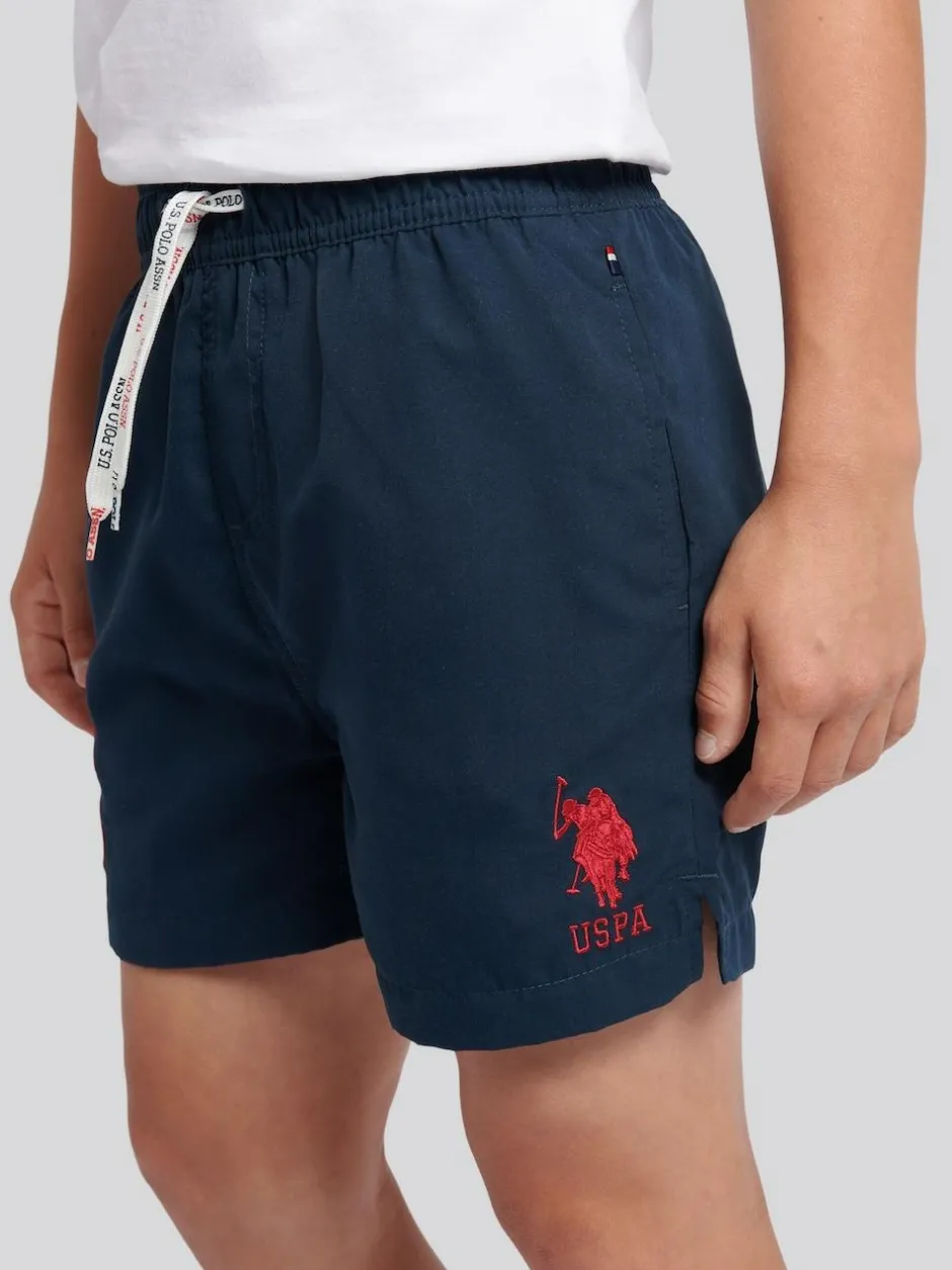 U.S. Polo Assn . Player 3 Swim Shorts Light Blue Best