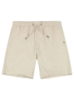 U.S. Polo Assn . Natural Mens Linen Blend Deck Shorts Best