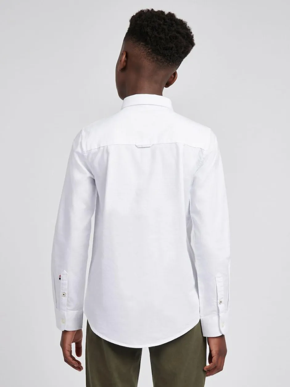 U.S. Polo Assn Boys Oxford Shirt White Clearance