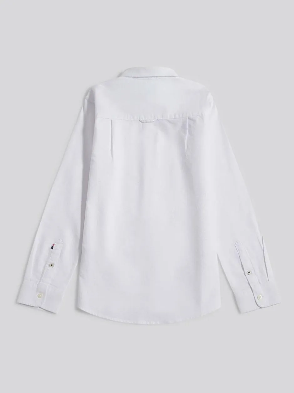 U.S. Polo Assn Boys Oxford Shirt White Clearance