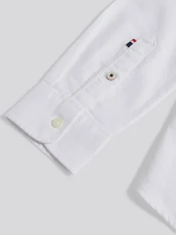 U.S. Polo Assn Boys Oxford Shirt White Clearance