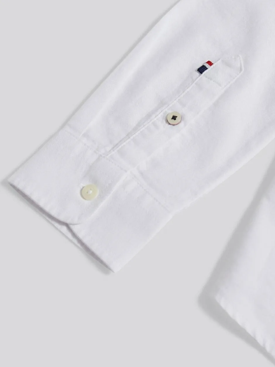 U.S. Polo Assn Boys Oxford Shirt White Clearance