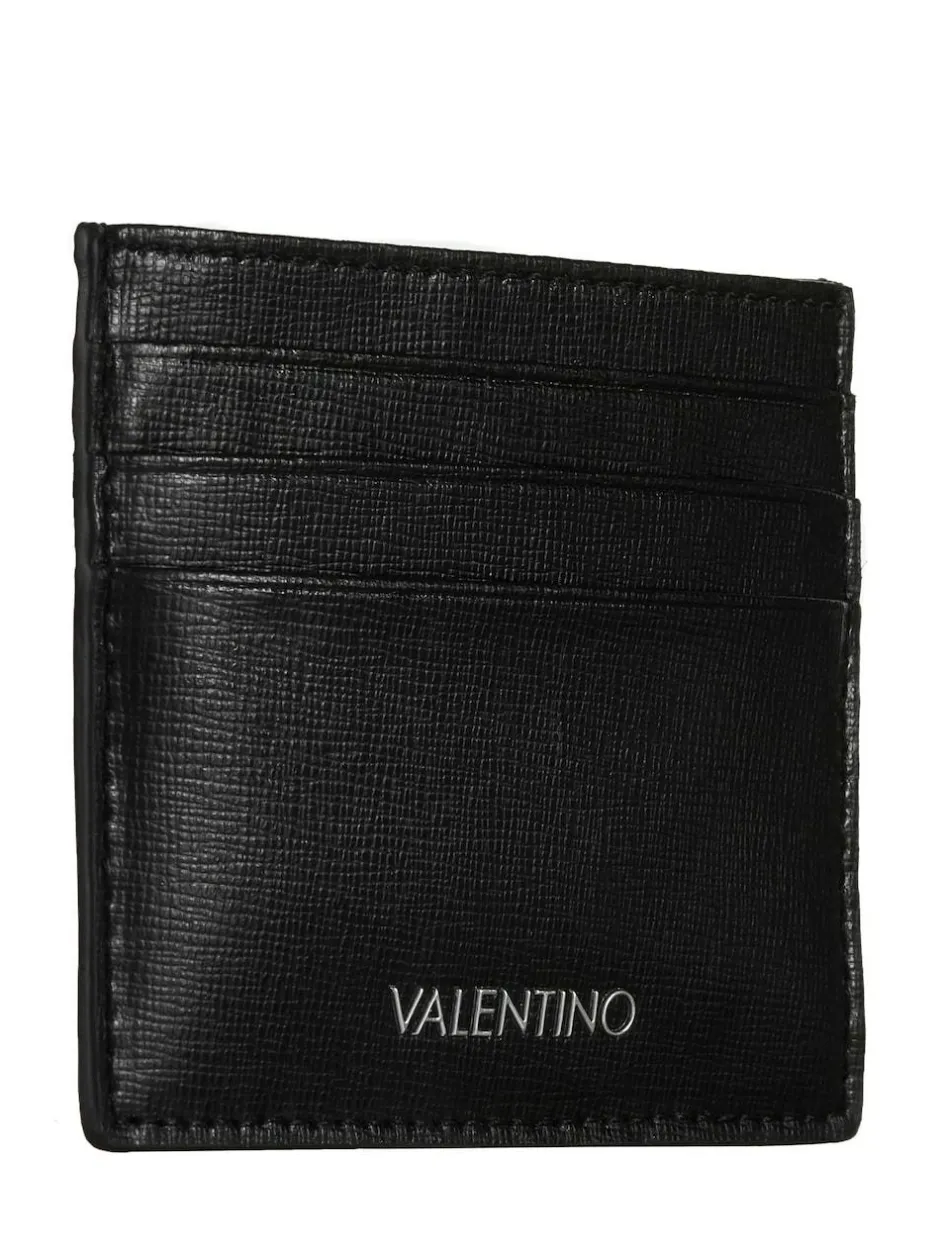 Valentino Bags Black Marnier Credit Card Case Sale