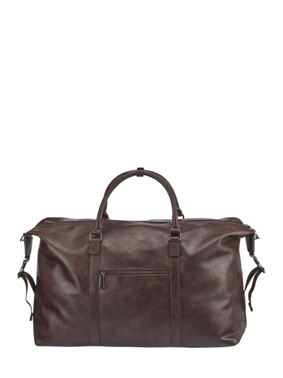 Valentino Bags Brown Infinity Hand Duffer Bag Sale