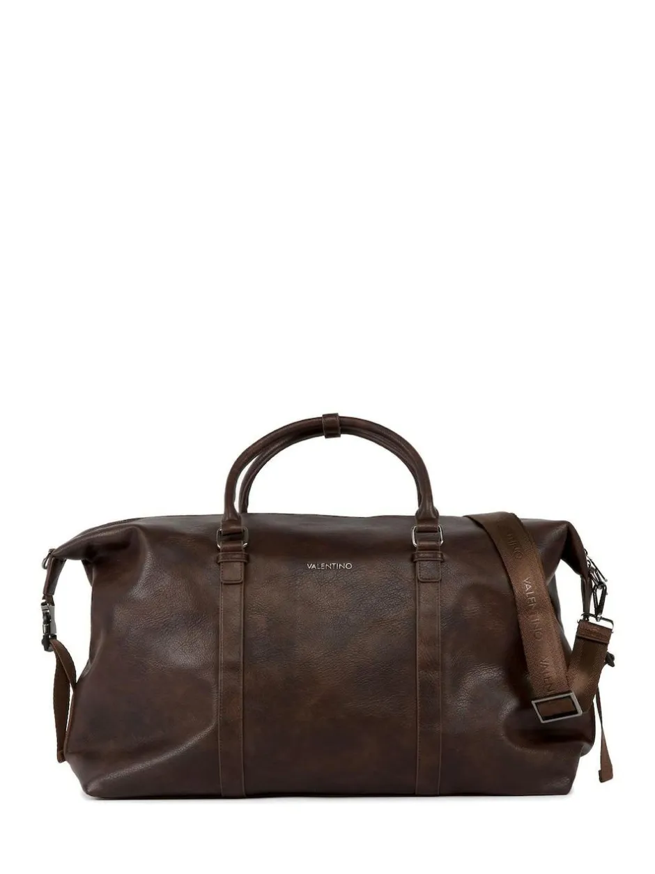 Valentino Bags Brown Infinity Hand Duffer Bag Sale