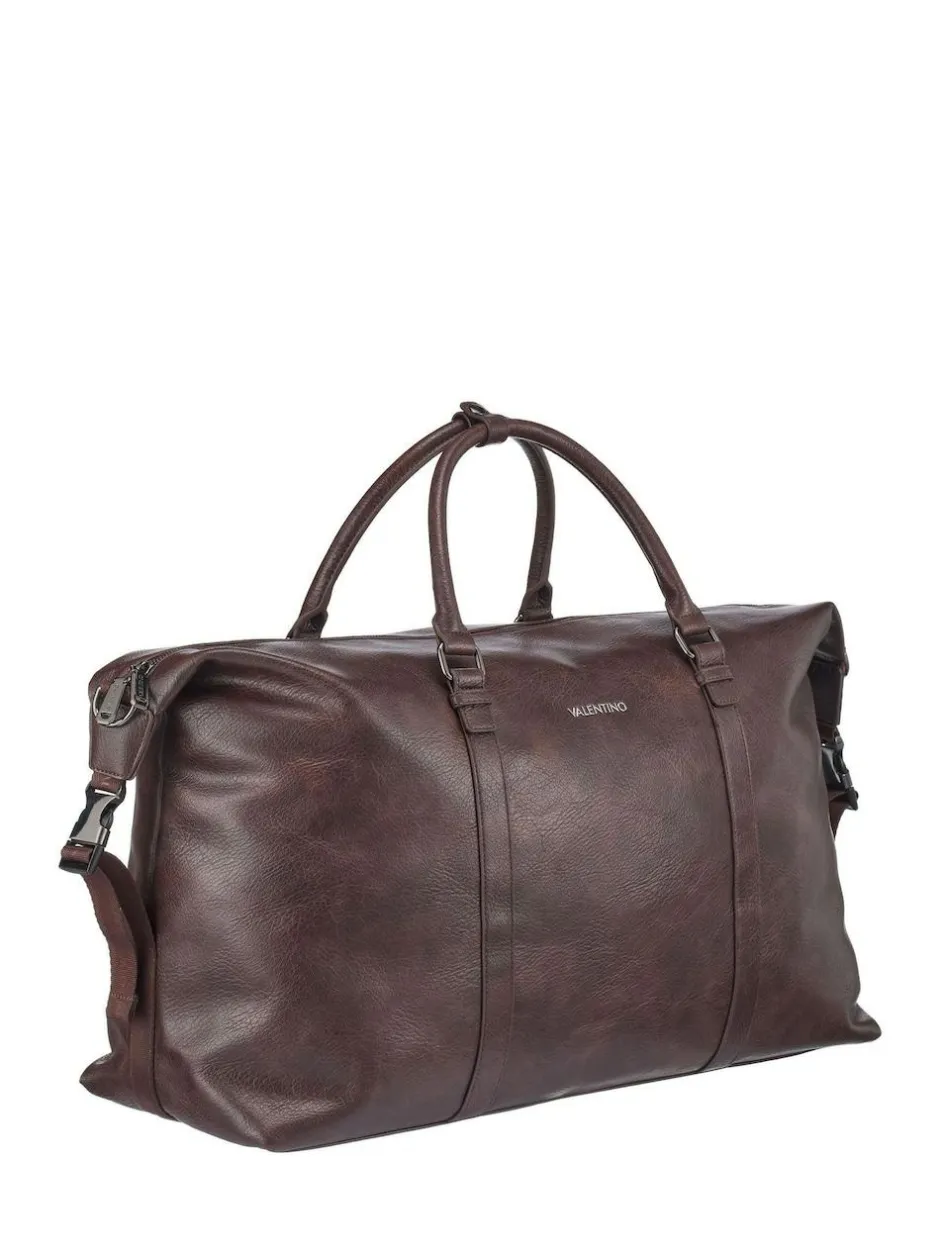 Valentino Bags Brown Infinity Hand Duffer Bag Sale