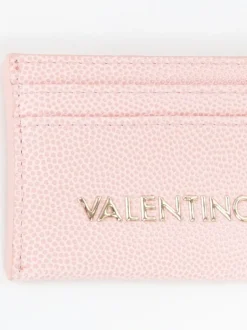 Valentino Bags Pink Divina Credit Card Case Best