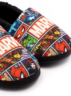 Vanilla Underground Black Marvel Winter Slippers Online