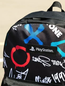 Vanilla Underground Black PlayStation Unisex Kids Multicoloured Backpack Online