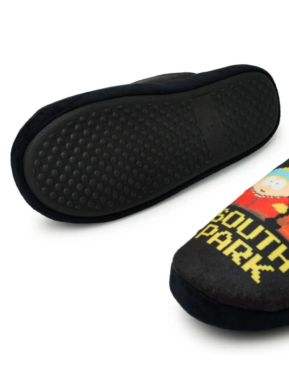 Vanilla Underground Mens Character Slippers Black New