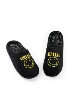 Vanilla Underground Black Nirvana Mule Slippers Best