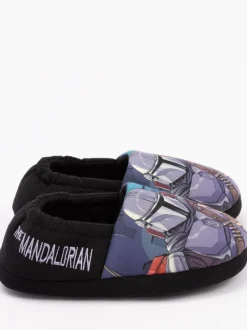 Vanilla Underground Black Mandalorian Winter Slippers Hot