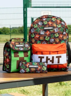 Vanilla Underground Black Minecraft Backpack Set 3 Piece