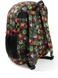 Vanilla Underground Black Minecraft Backpack Set 3 Piece