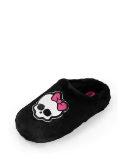 Vanilla Underground Black Monster High Mule Slippers Hot